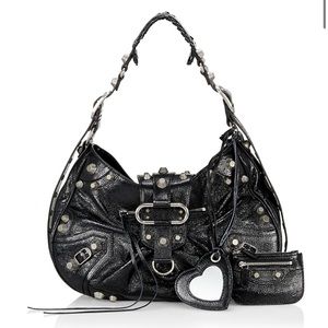 Balenciaga Le Cagole Medium Leather Shoulder Bag